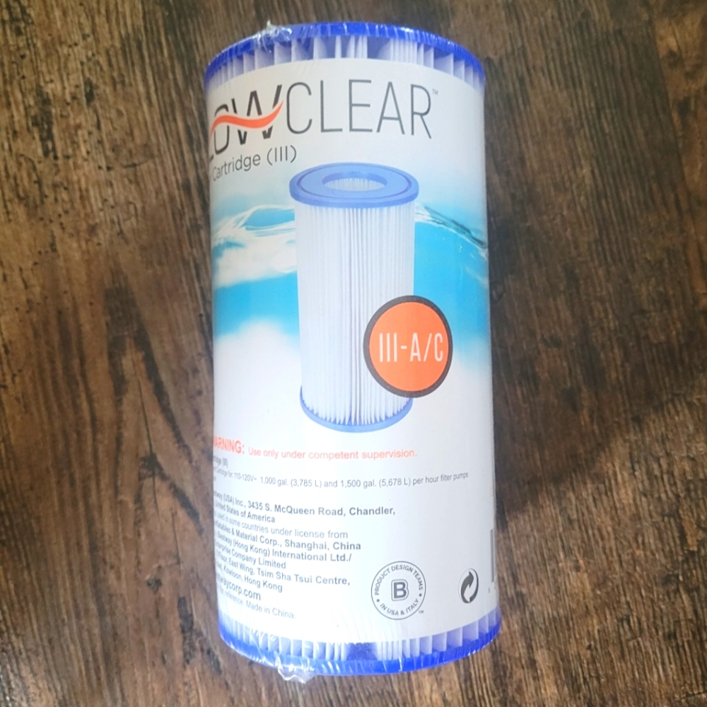 A/C type pool filters